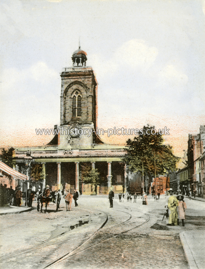 All Saints Church, Northampton. c.1906.